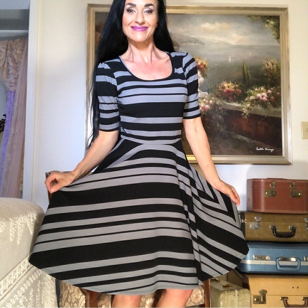 Lularoe stripe dress  